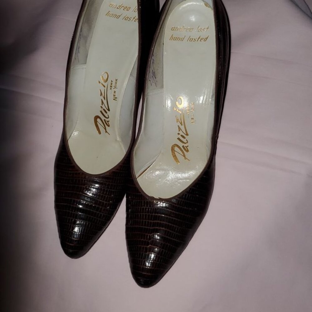 Vintage Brown Alligator Skin Ladies